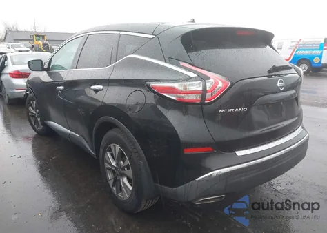 2015 Nissan Murano S z USA, uszkodzony, nr VIN 5N1AZ2MG2FN232670
